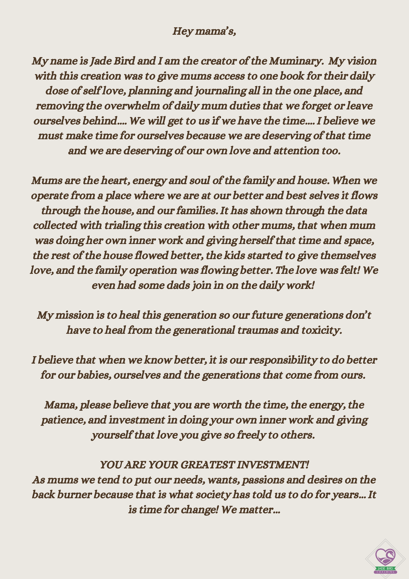 The Muminary