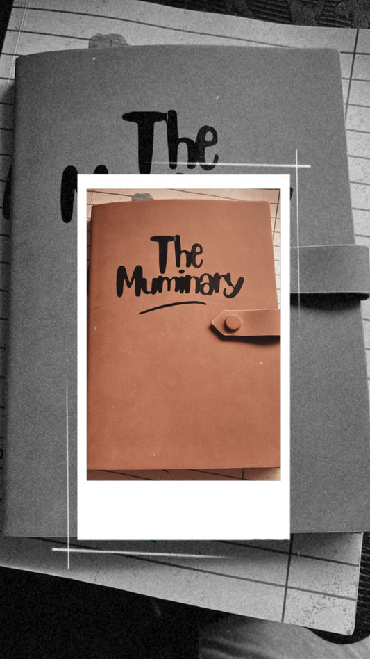 Brown blank Muminary Journal